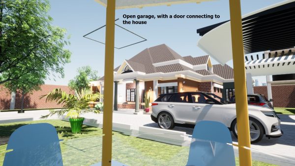 Classic and affordable 4 Bedroom Bungalow House Plan in Kenya - Image 13