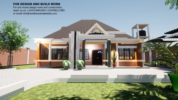 Classic and affordable 4 Bedroom Bungalow House Plan in Kenya - Image 15