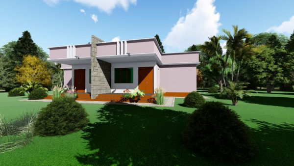 2BR Duplex House Designs in Kenya - Image 3