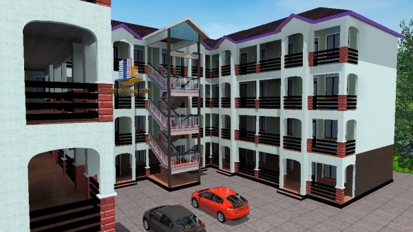 Apartment house plan Kenya - Image 2