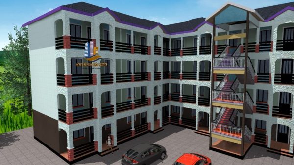 Apartment house plan Kenya