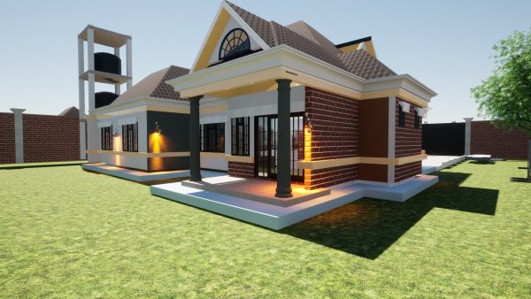 Classic and affordable 4 Bedroom Bungalow House Plan in Kenya - Image 6