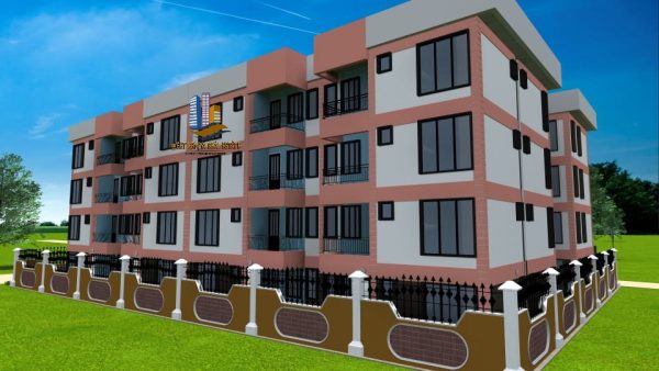 Rental apartment house plan Kenya - Image 2