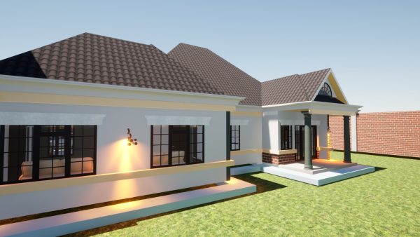 Classic and affordable 4 Bedroom Bungalow House Plan in Kenya - Image 8