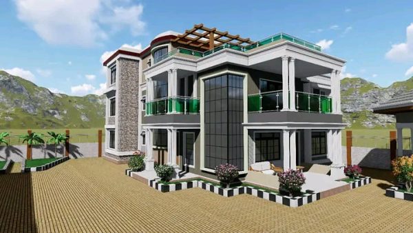 Luxurious 5 Bedroom Maisonette Design WKRE017 - Image 2