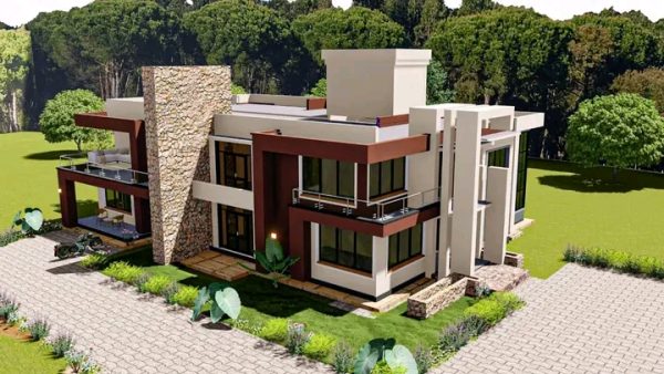 Exceptional 4 Bedroom Maisonette Design in Kenya WKRE002 - Image 2