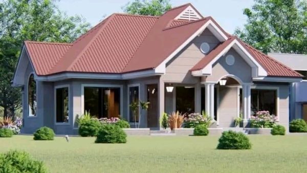 3 Bedroom Bungalow House Plans WKRE030