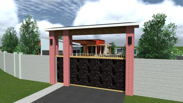 Luxurious 3 Bedroom Bungalow Flat Roof House Plans WKRE045 - Image 22