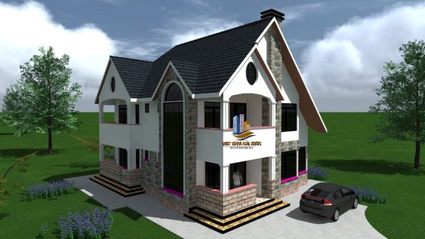 Maisonette House Plan-4 Bedrooms