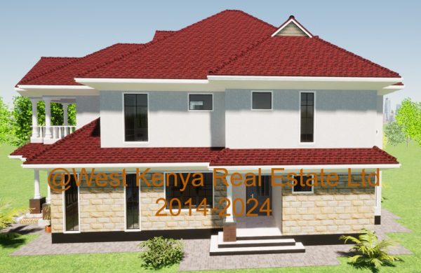 4-Br Maisonette House Design in Kenya with DSQ