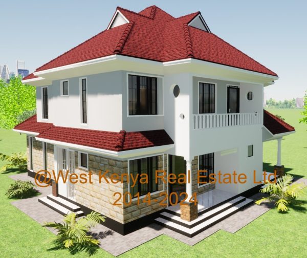 5-Bedroom Maisonette House Design in Kenya with DSQ